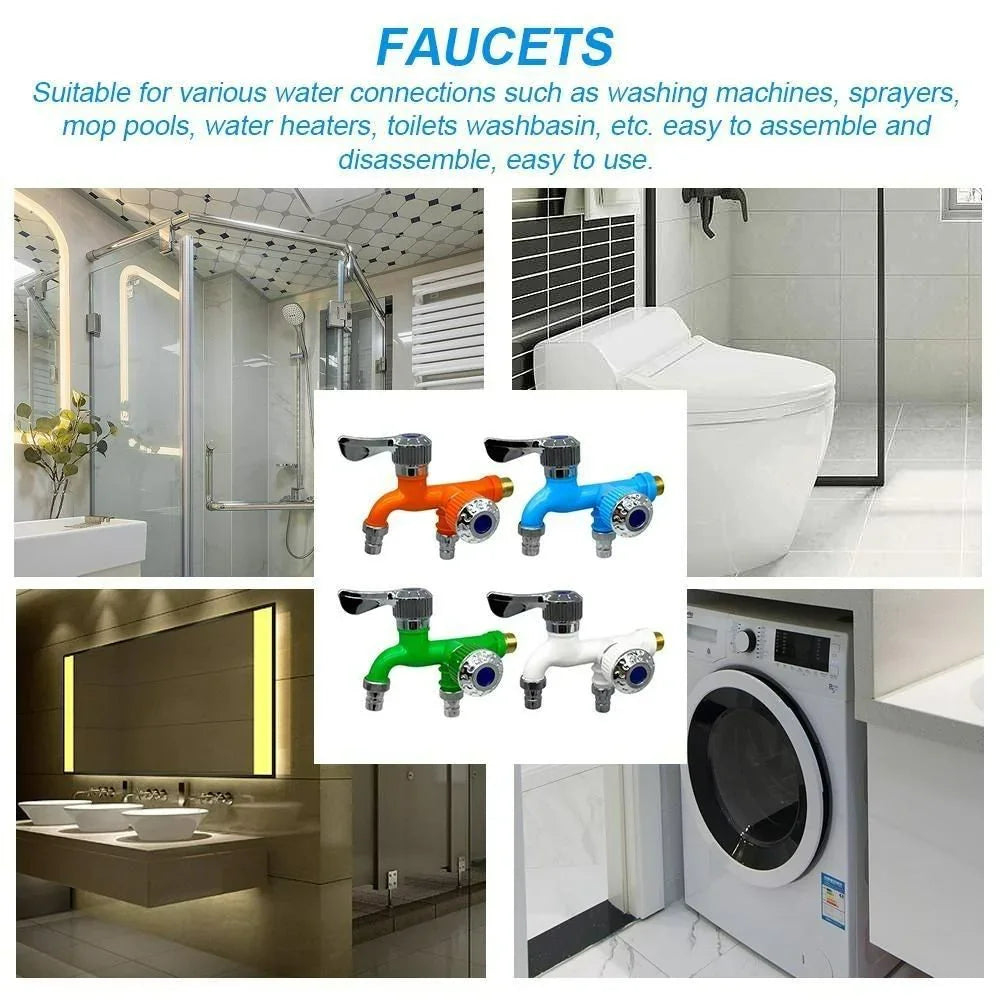 Dual Control 2-in-1 Multi-Functional Faucet